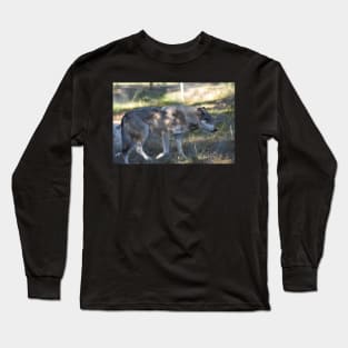 Grey Wolf Long Sleeve T-Shirt